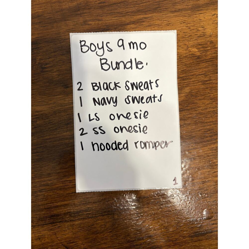9mo Boys Clothing Bundle